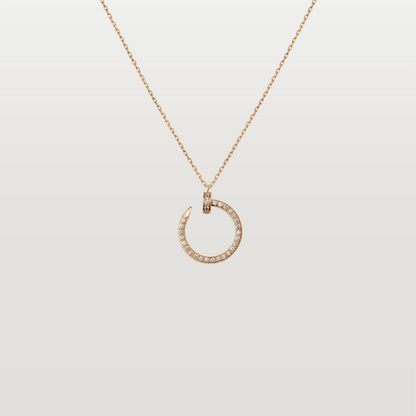 Juste Un Clou Pendant With Diamons