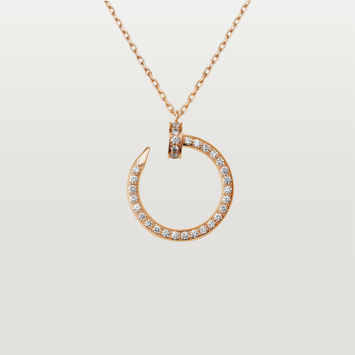 Juste Un Clou Pendant With Diamons