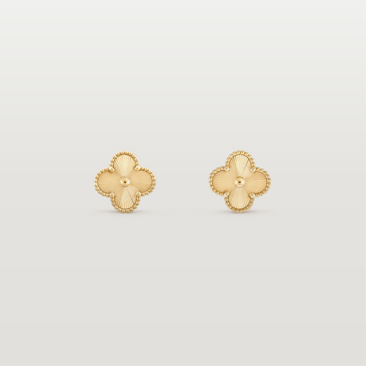 Vintage Alhambra Stud Earrings