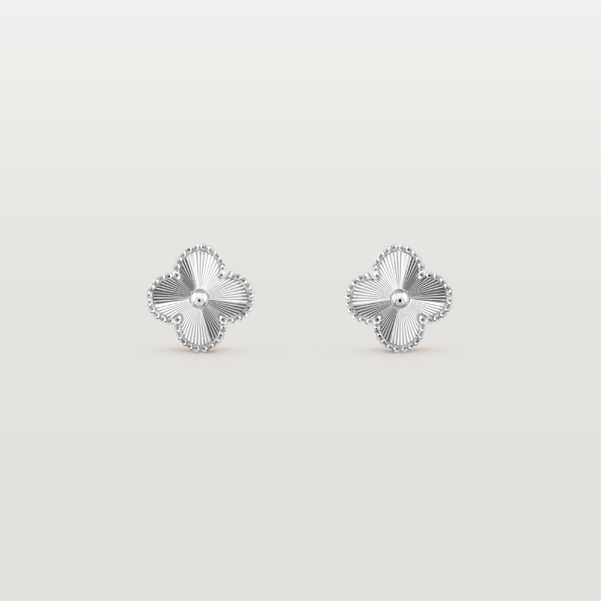 Vintage Alhambra Stud Earrings