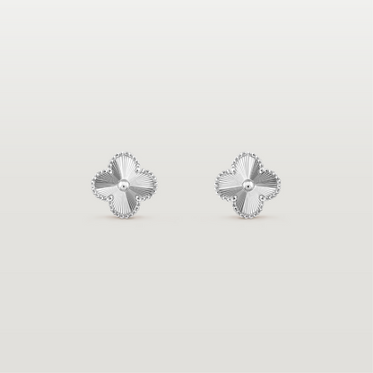 Vintage Alhambra Stud Earrings