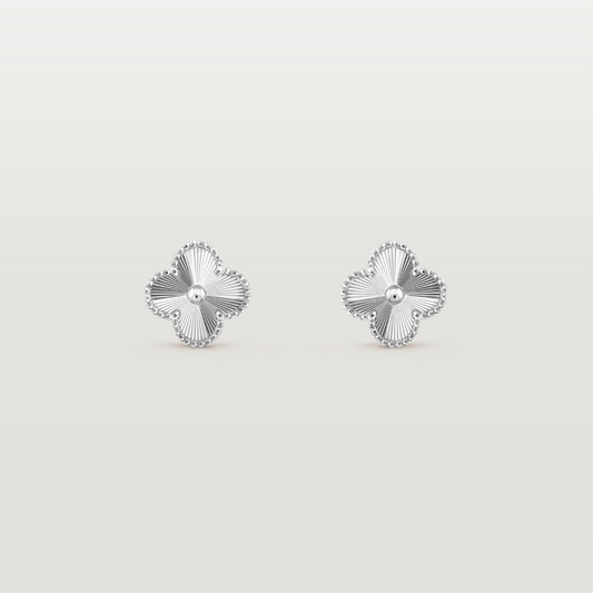Vintage Alhambra Stud Earrings