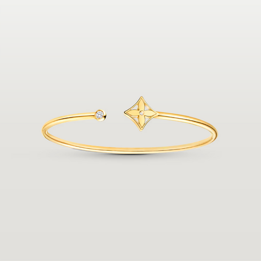 Idylle Blossom Twist Bracelet, Gold