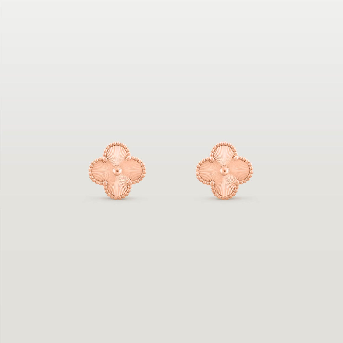 Vintage Alhambra Stud Earrings