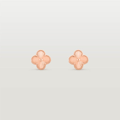 Vintage Alhambra Stud Earrings