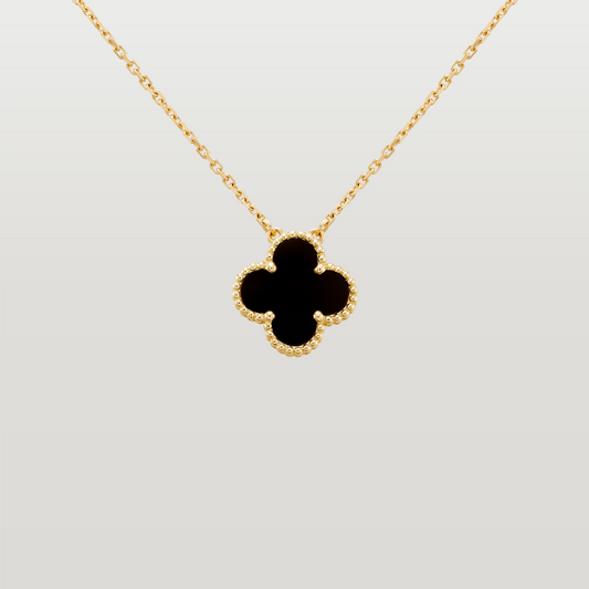 Vintage Alhambra Pendant, Onyx