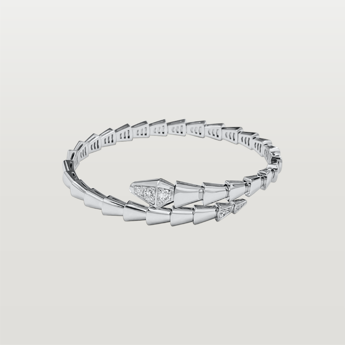 Serpenti Viper Bracelet With Diamonds