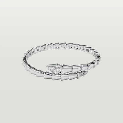 Serpenti Viper Bracelet With Diamonds
