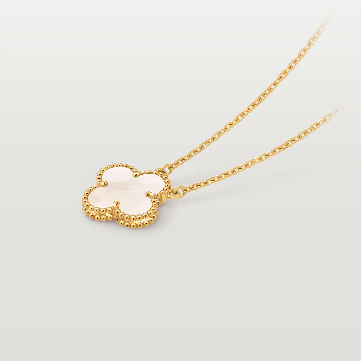 Vintage Alhambra Pendant, Mother-Of-Pearl