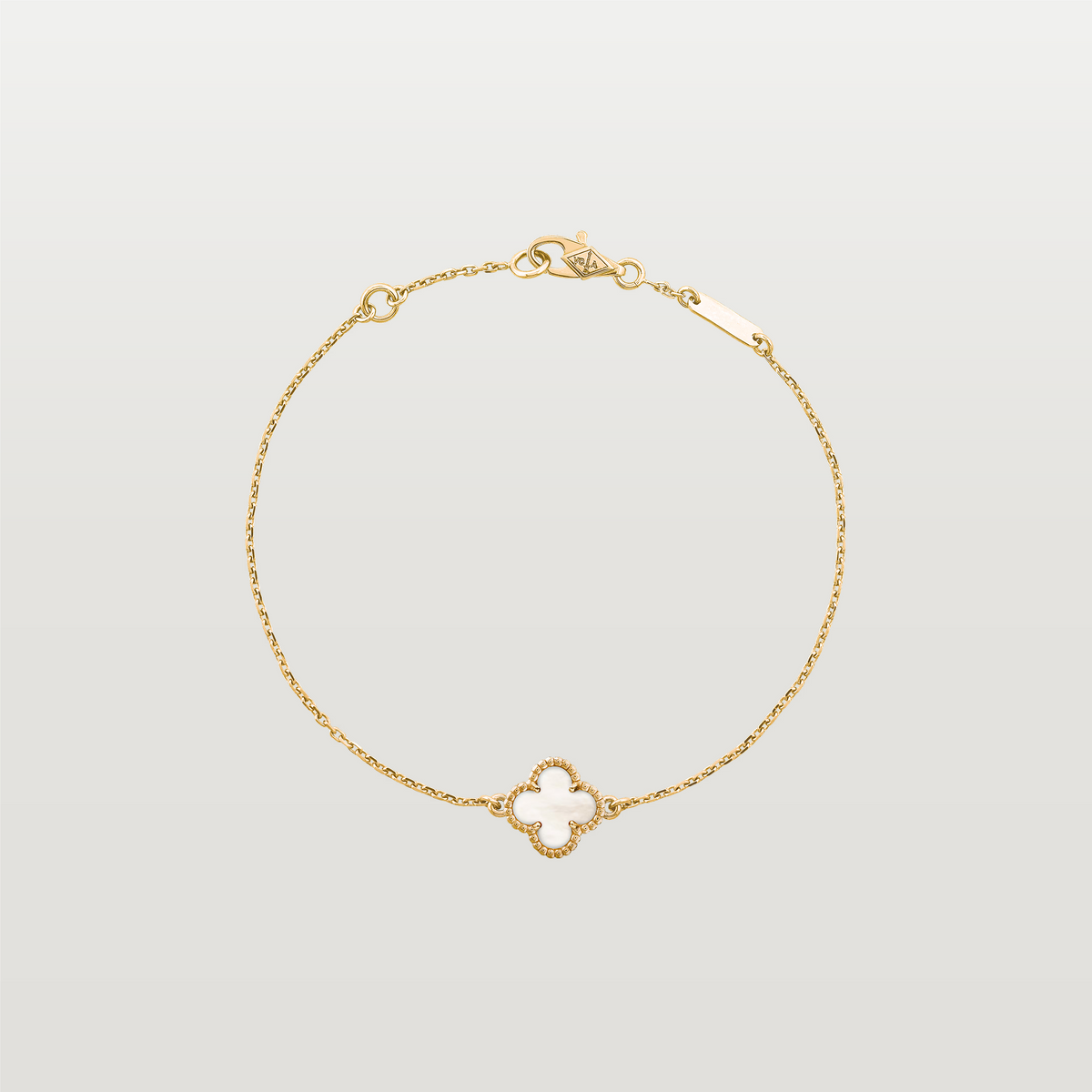 Sweet Alhambra Bracelet, Small Model, Mother-Of-Pearl